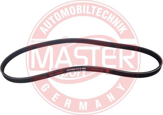 MASTER-SPORT 4PK868-PCS-MS - V-Ribbed Belt car-mod.net