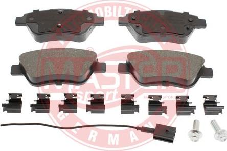 MASTER-SPORT 13046038262N-SET-MS - Brake Pad Set, disc brake car-mod.net