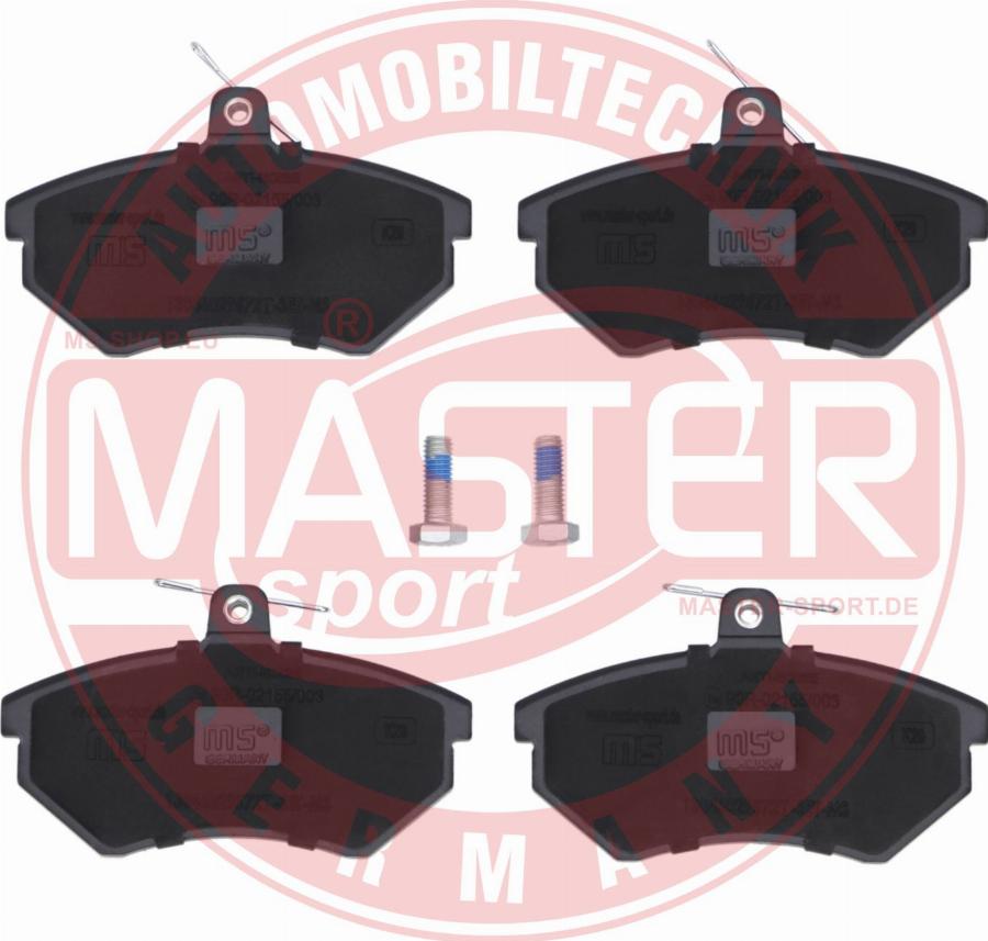 MASTER-SPORT 13046029572T-SET-MS - Brake Pad Set, disc brake car-mod.net