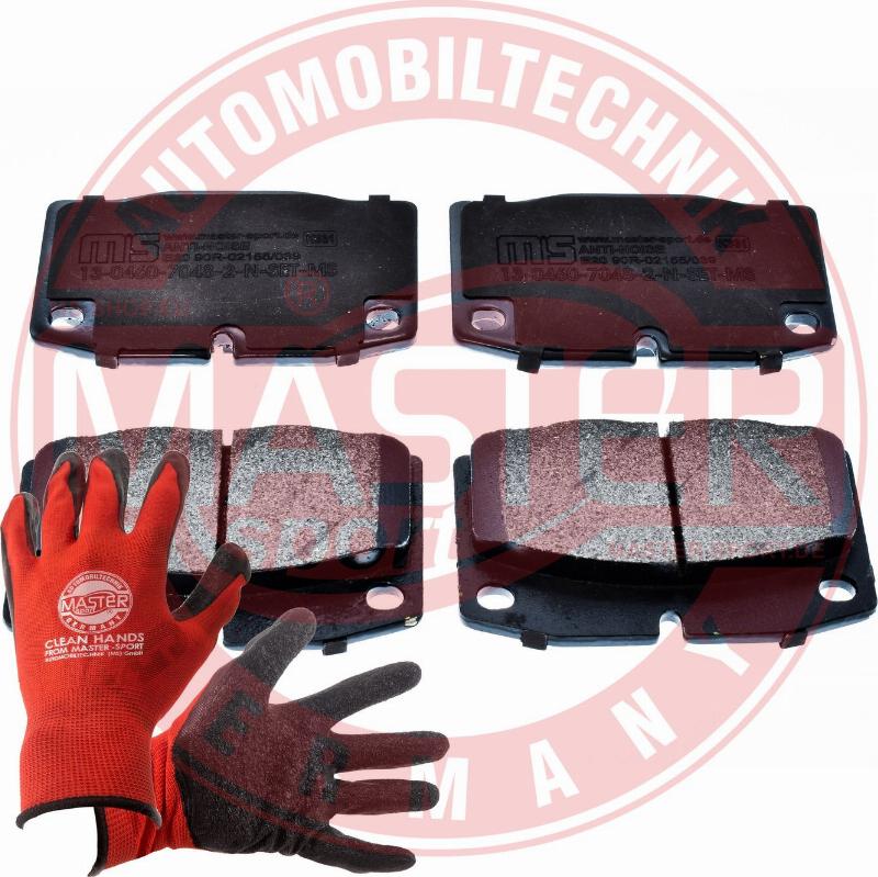 MASTER-SPORT 13046070482N-SET-MSP - Brake Pad Set, disc brake car-mod.net