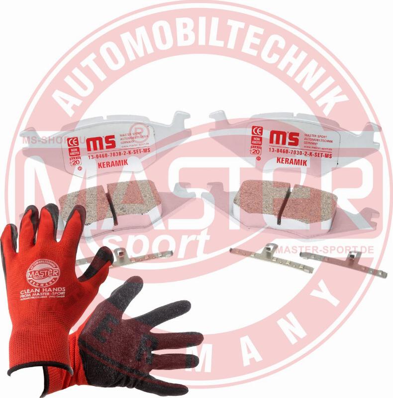 MASTER-SPORT 13046070302K-SET-MSP - Brake Pad Set, disc brake car-mod.net