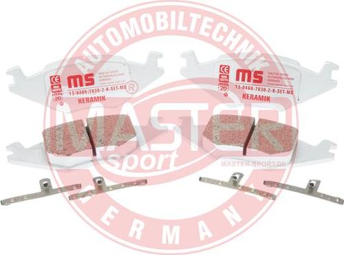 MASTER-SPORT 13046070302K-SET-MS - Brake Pad Set, disc brake car-mod.net