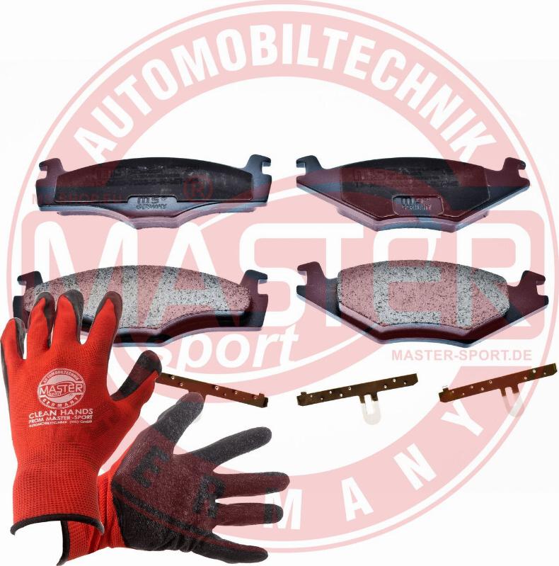 MASTER-SPORT 13046070332N-SET-MSP - Brake Pad Set, disc brake car-mod.net
