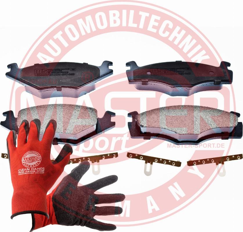 MASTER-SPORT 13046070322N-SET-MSP - Brake Pad Set, disc brake car-mod.net