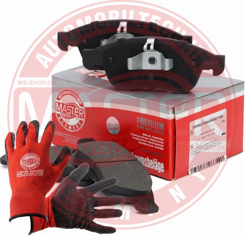 MASTER-SPORT 13046072662N-SET-MSP - Brake Pad Set, disc brake car-mod.net