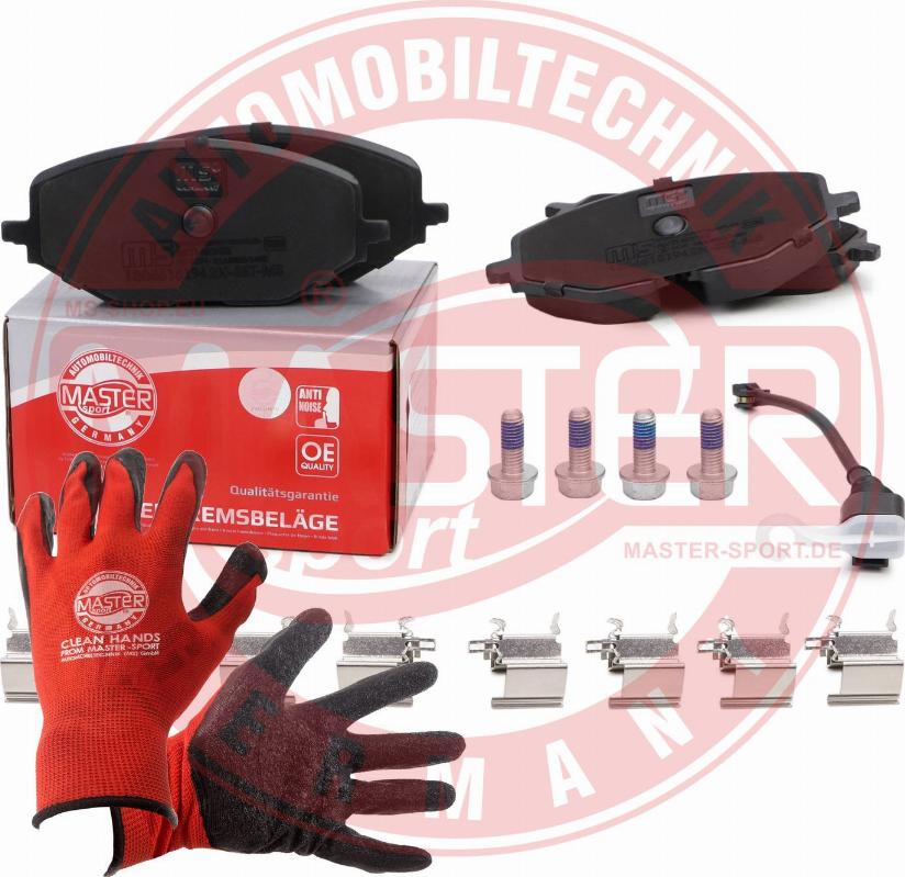 MASTER-SPORT 13046151942N-SET-MSP - Brake Pad Set, disc brake car-mod.net