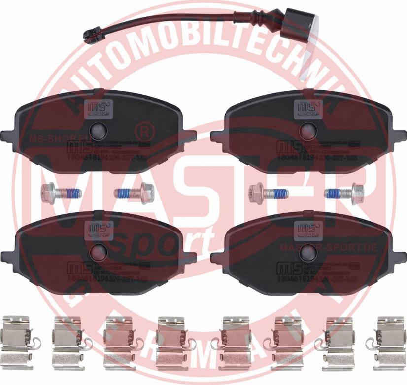 MASTER-SPORT 13046151942N-SET-MS - Brake Pad Set, disc brake car-mod.net