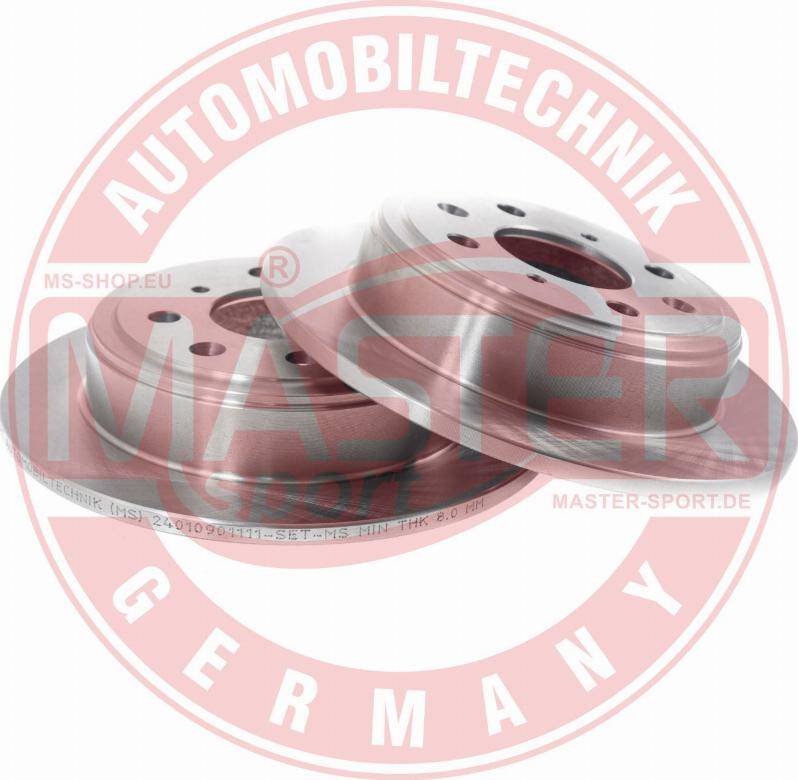 MASTER-SPORT 24010901111-SET-MS - Brake Disc car-mod.net