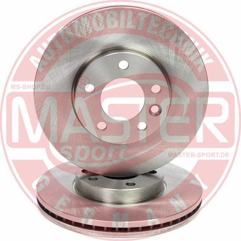MASTER-SPORT 24013001141-SET-MS - Brake Disc car-mod.net