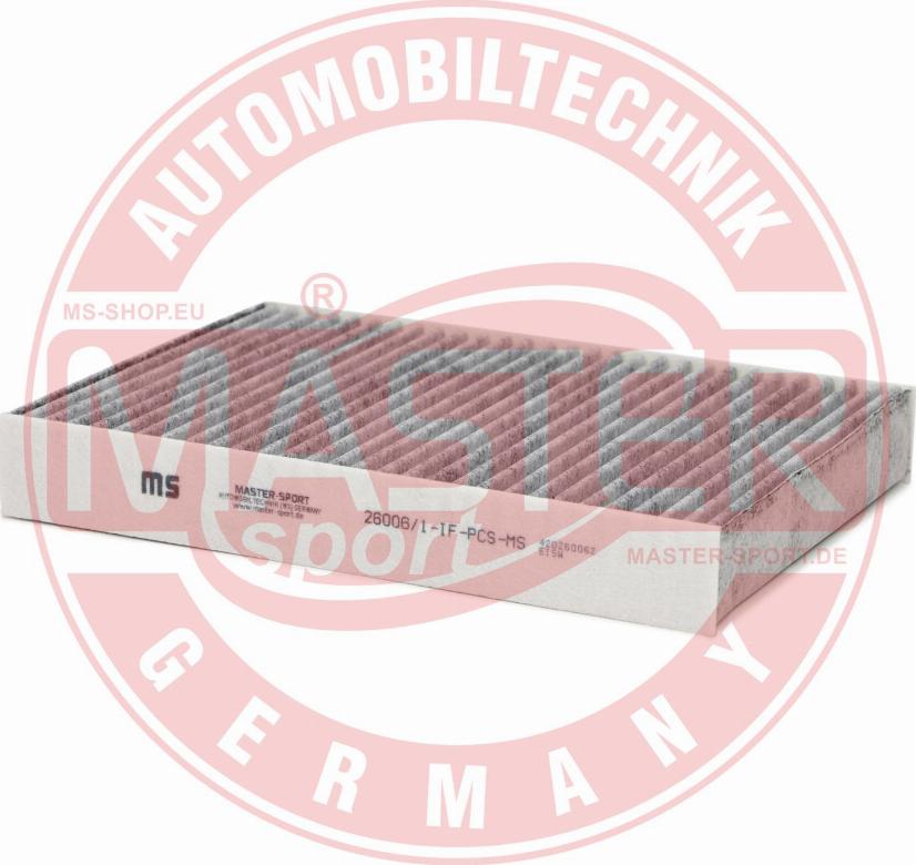 MASTER-SPORT 26006/1-IF-PCS-MS - Filter, interior air car-mod.net