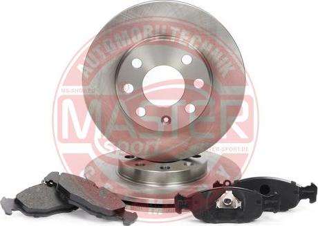 MASTER-SPORT 203001150 - Brake Set, disc brakes car-mod.net