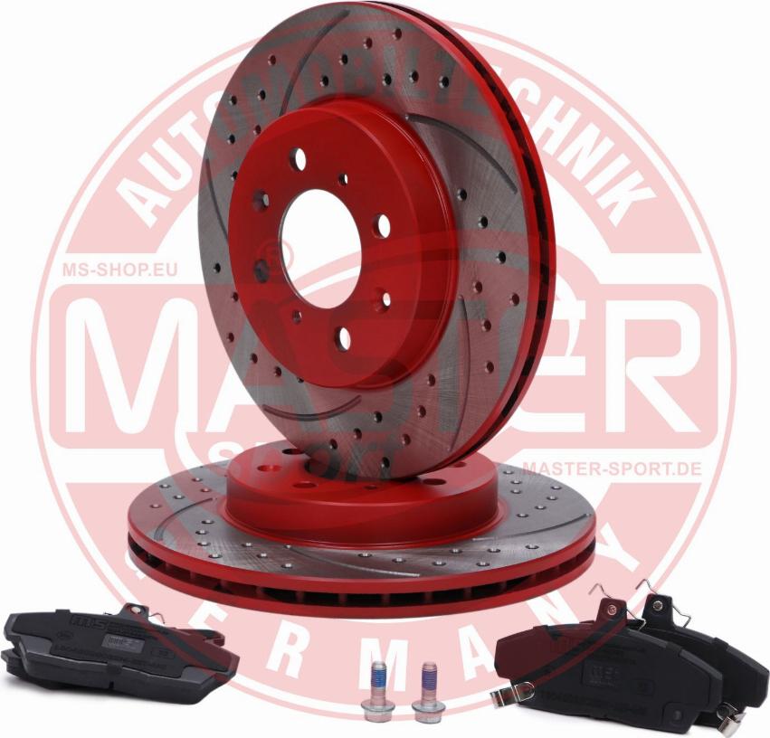 MASTER-SPORT 202121051 - Brake Set, disc brakes car-mod.net