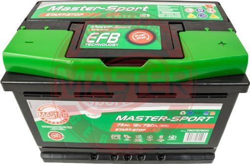 MASTER-SPORT 790727200 - Starter Battery car-mod.net