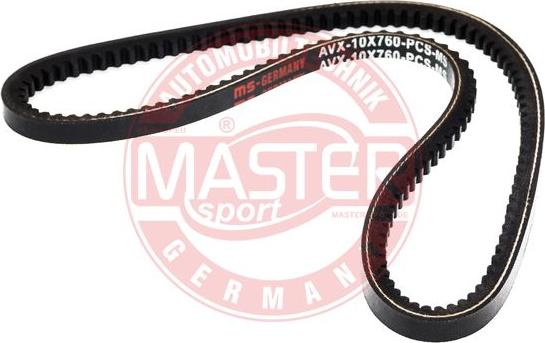 MASTER-SPORT AVX-10X760-PCS-MS - Drive belt, V-Belt car-mod.net