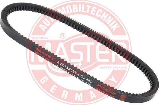 MASTER-SPORT AVX-13x635-PCS-MS - Drive belt, V-Belt car-mod.net