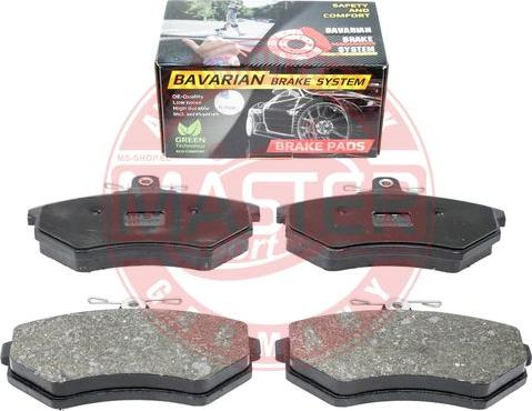 MASTER-SPORT K6029572 - Brake Pad Set, disc brake car-mod.net