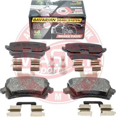 MASTER-SPORT K6027492 - Brake Pad Set, disc brake car-mod.net