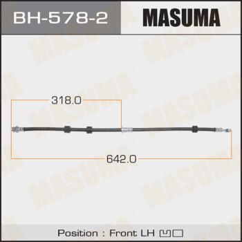 MASUMA BH-578-2 - Brake Hose car-mod.net