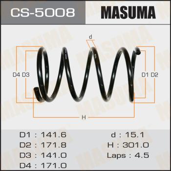 MASUMA CS-5008 - Coil Spring car-mod.net