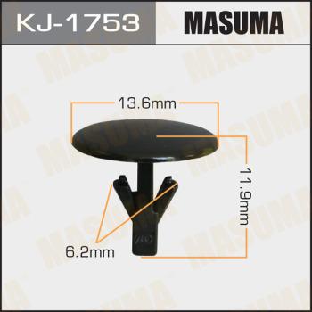 MASUMA KJ-1753 - Clip, trim / protective strip car-mod.net