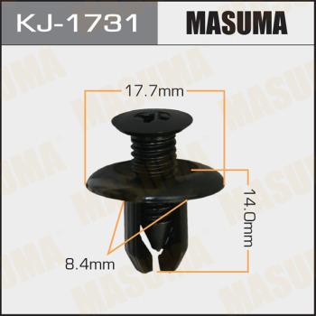 MASUMA KJ-1731 - Clip, trim / protective strip car-mod.net