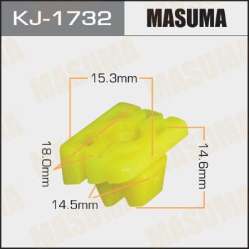 MASUMA KJ-1732 - Clip, trim / protective strip car-mod.net