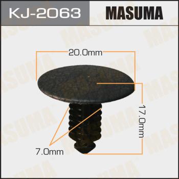 MASUMA KJ-2063 - Clip, trim / protective strip car-mod.net