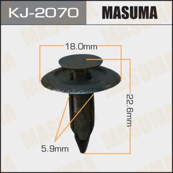 MASUMA KJ-2070 - Clip, trim / protective strip car-mod.net