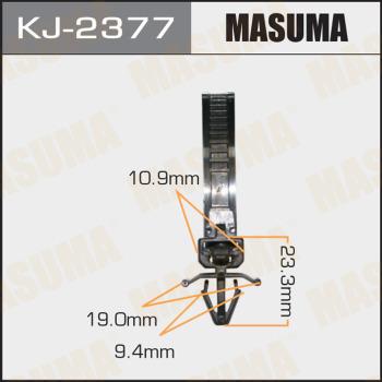 MASUMA KJ-2377 - Clip, trim / protective strip car-mod.net