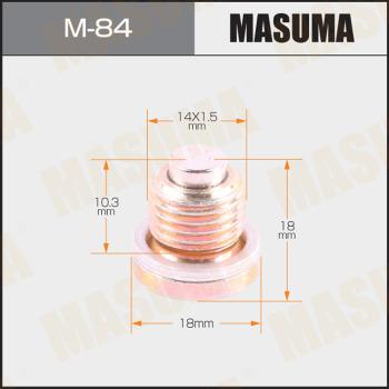 MASUMA M-84 - Sealing Plug, oil sump car-mod.net
