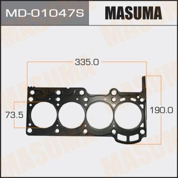 MASUMA MD-01047S - Gasket, cylinder head car-mod.net