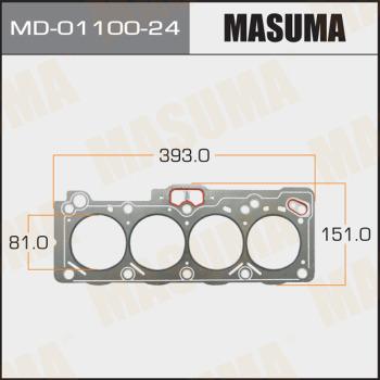 MASUMA MD-01100-24 - Gasket, cylinder head car-mod.net