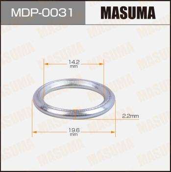 MASUMA MDP-0031 - Seal Ring, oil drain plug car-mod.net