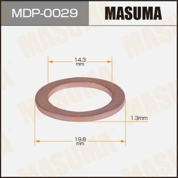 MASUMA MDP-0029 - Seal Ring, oil drain plug car-mod.net