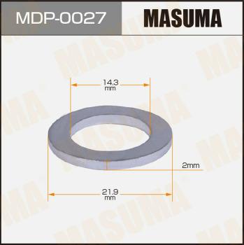 MASUMA MDP-0027 - Seal Ring, oil drain plug car-mod.net