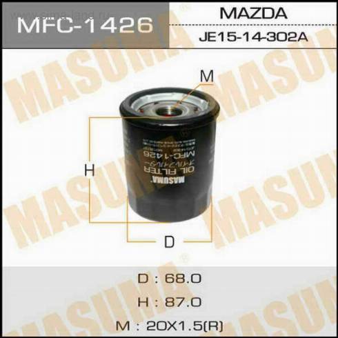 MASUMA MFC-1426 - Oil Filter car-mod.net
