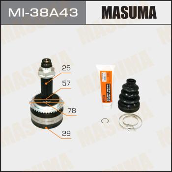 MASUMA MI-38A43 - CV Joint Kit, drive shaft car-mod.net