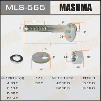 MASUMA MLS-565 - Camber Correction Screw car-mod.net