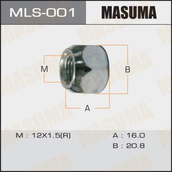 MASUMA MLS-001 - Wheel Nut car-mod.net