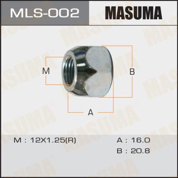 MASUMA MLS-002 - Wheel Nut car-mod.net