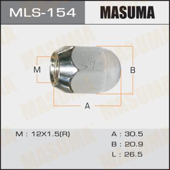 MASUMA MLS-154 - Wheel Nut car-mod.net