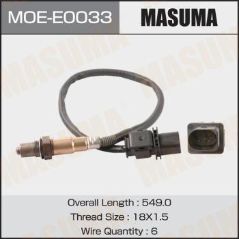 MASUMA MOE-E0033 - Oxygen, Lambda Sensor car-mod.net
