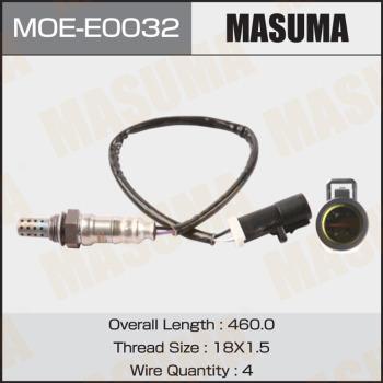 MASUMA MOE-E0032 - Oxygen, Lambda Sensor car-mod.net