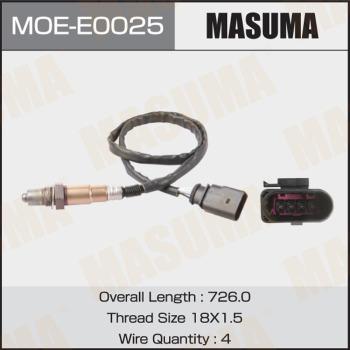 MASUMA MOE-E0025 - Oxygen, Lambda Sensor car-mod.net