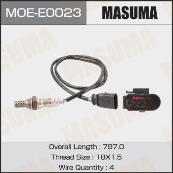 MASUMA MOE-E0023 - Oxygen, Lambda Sensor car-mod.net