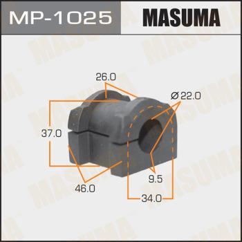 MASUMA MP-1025 - Bearing Bush, stabiliser car-mod.net