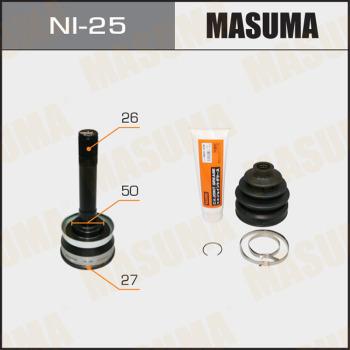 MASUMA NI-25 - CV Joint Kit, drive shaft car-mod.net