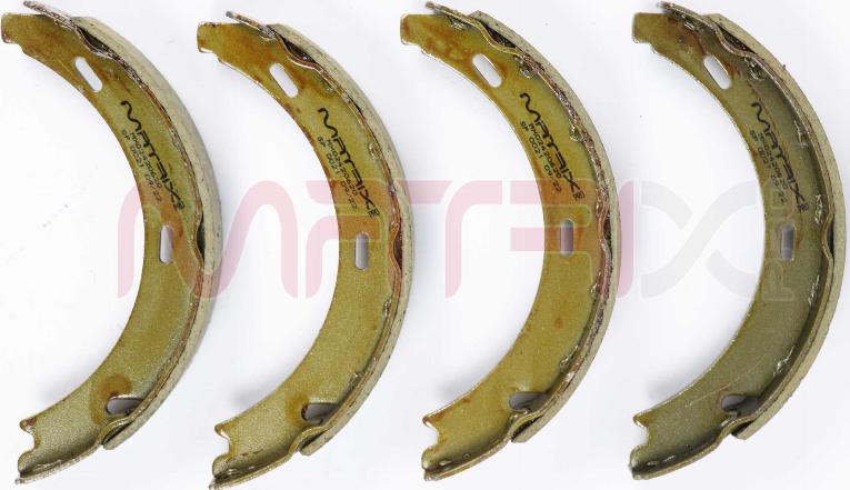 MATRIX PRO MX02420620 - Brake Shoe Set, parking brake car-mod.net