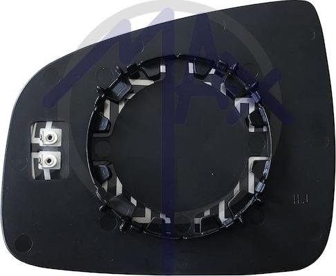 MAX MDL124-R - Mirror Glass, outside mirror car-mod.net
