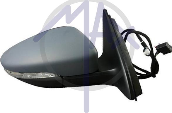 MAX MVW115-R - Outside Mirror car-mod.net